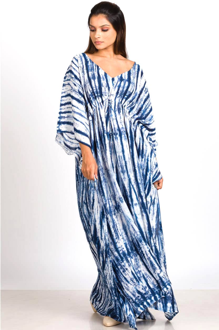 Shibori Caftans
