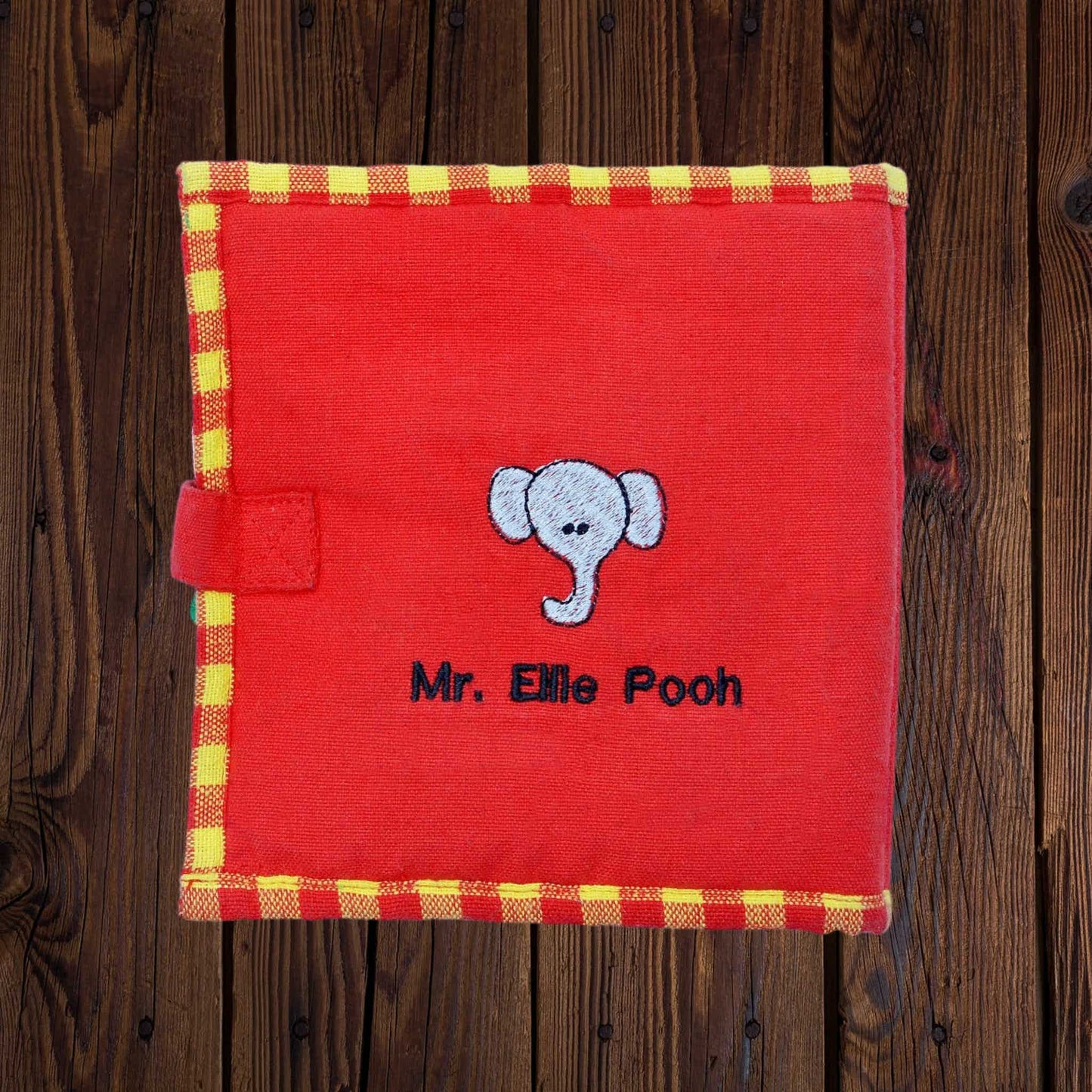 Fabric Kids' Book - Save the Elephants