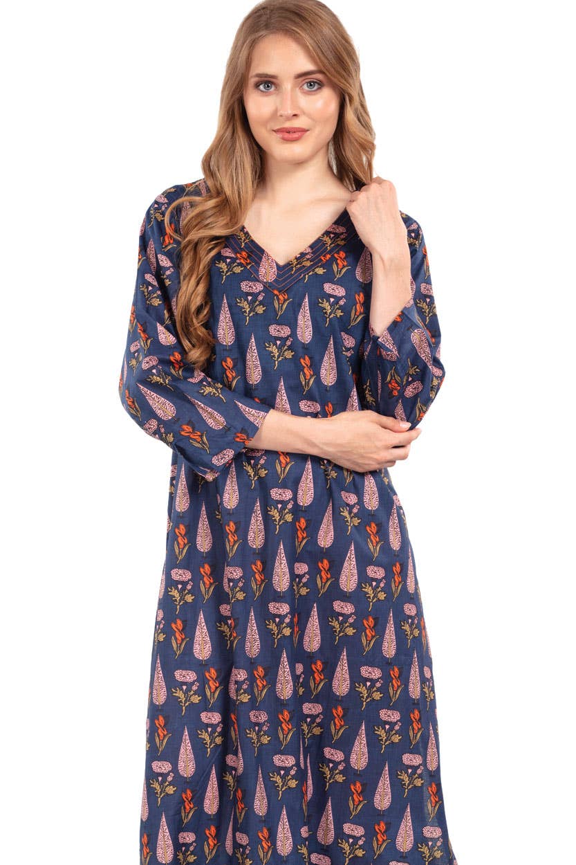Maya Cotton Caftan