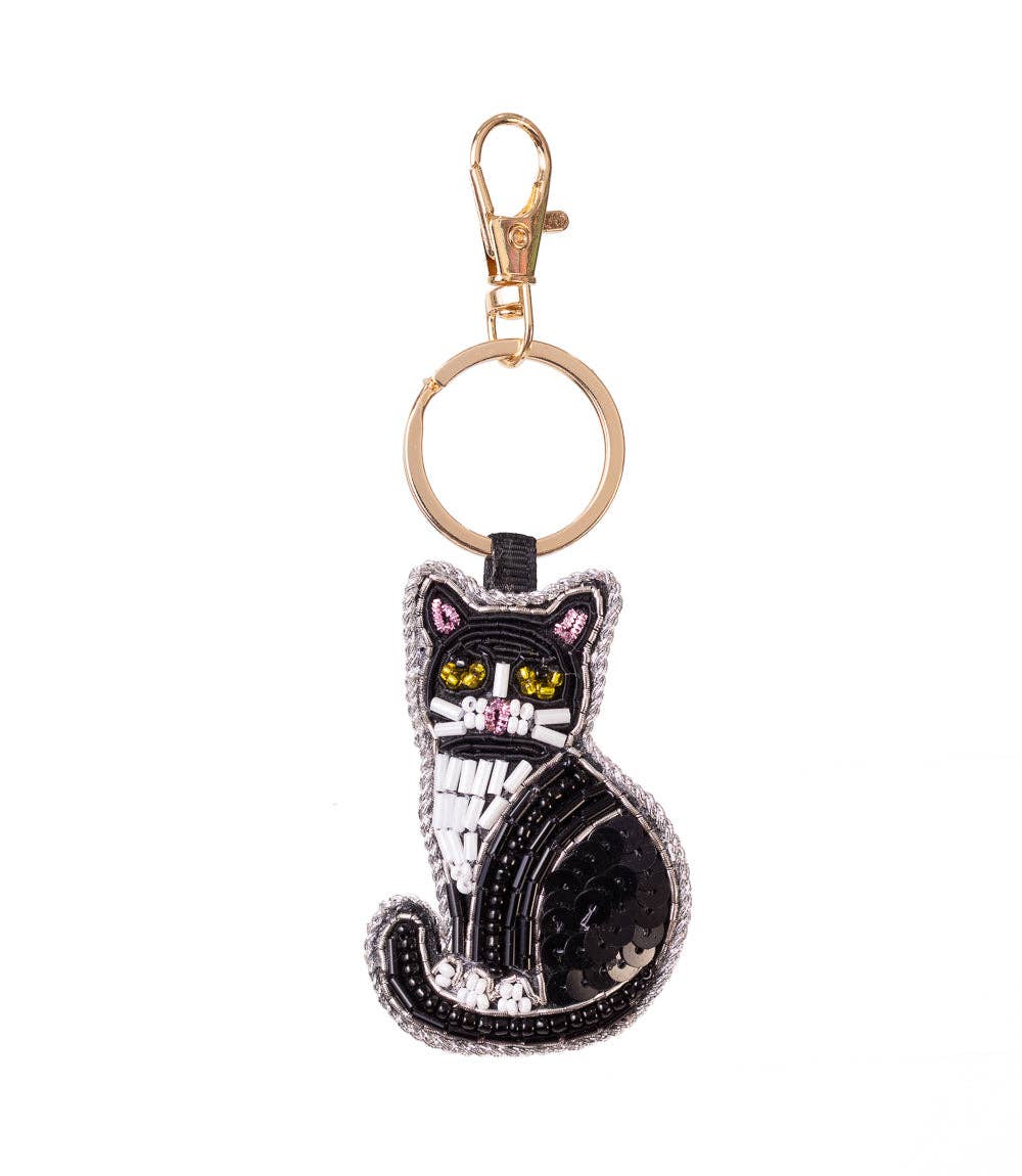 Raksha Cat Bag Charm Keychain