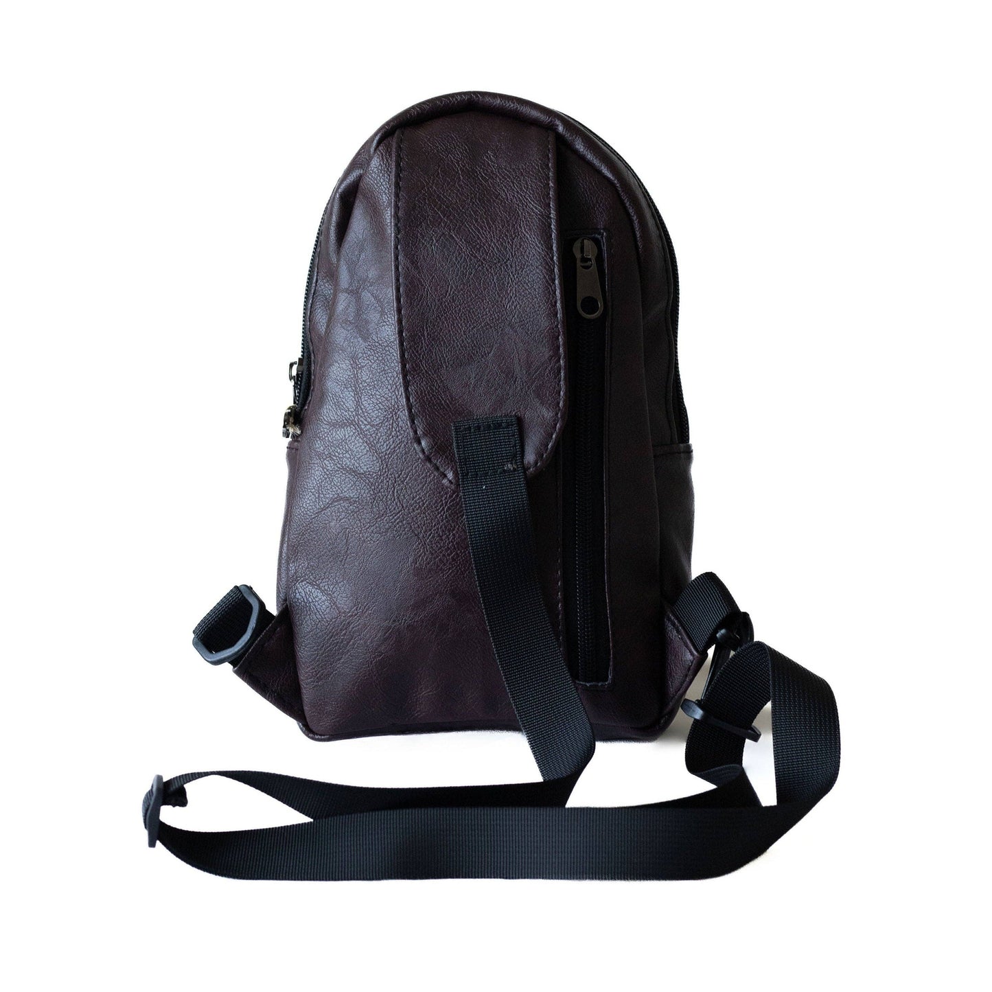 Buru Crossbody Sling Bag – Vegan Leather, Assorted Colors