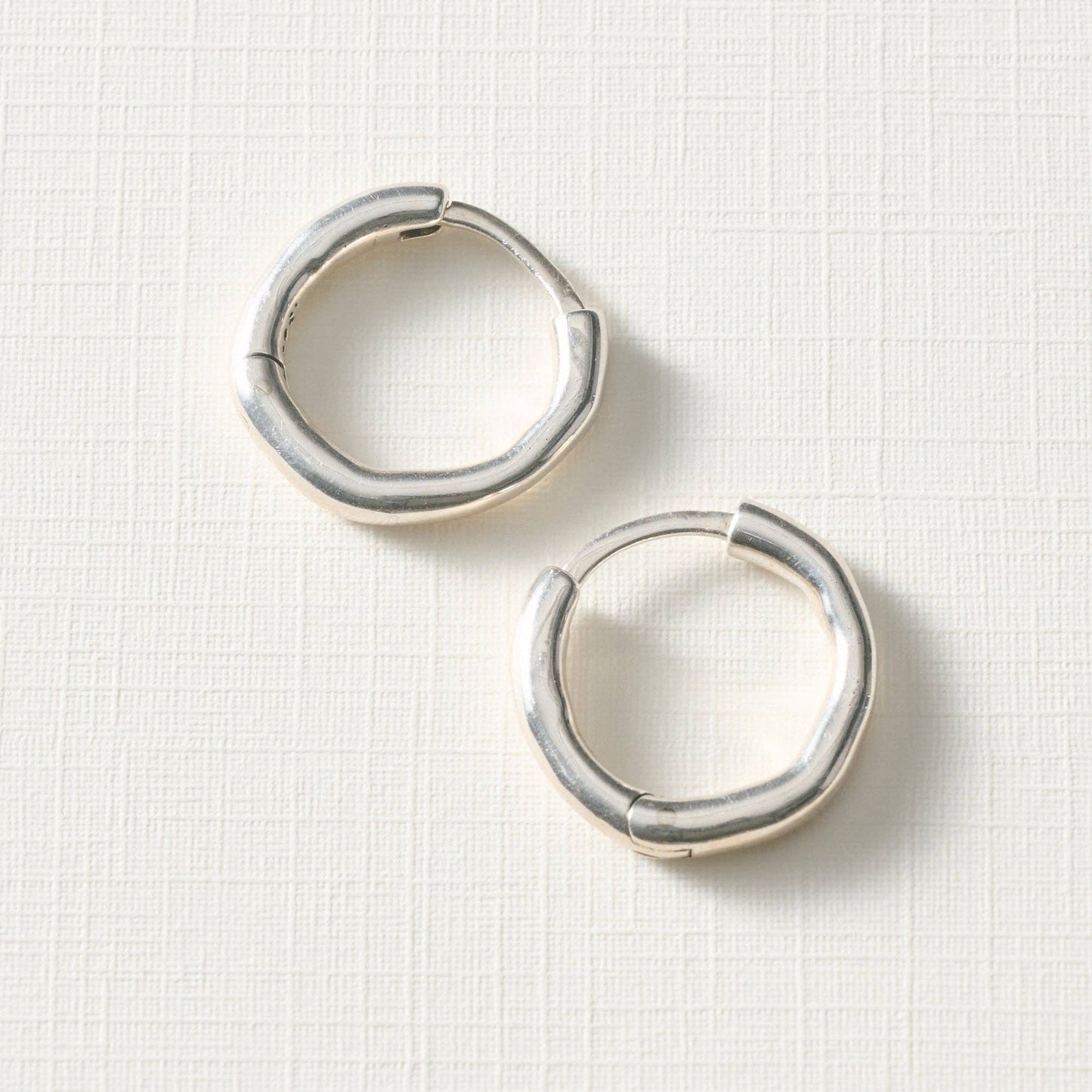 Elisa Sterling Silver Hoop Earrings