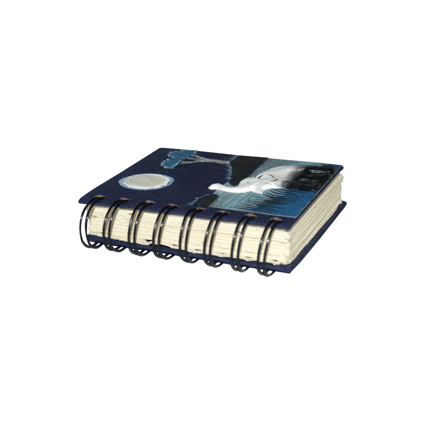 Small Notebook - Elephant Midnight Blue