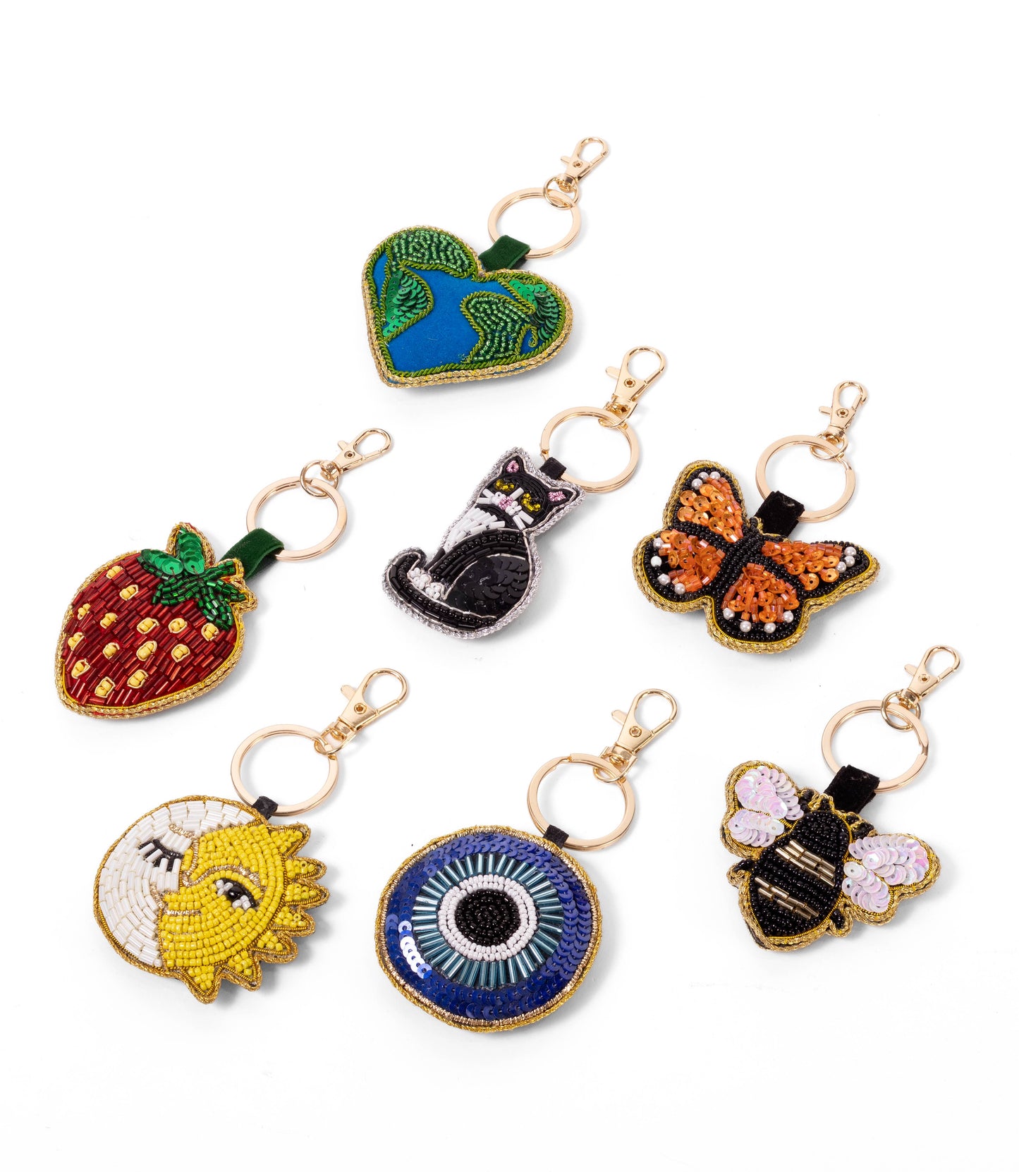 Raksha Cat Bag Charm Keychain