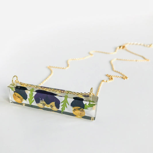 Botanical Thinking of You Palito Necklace