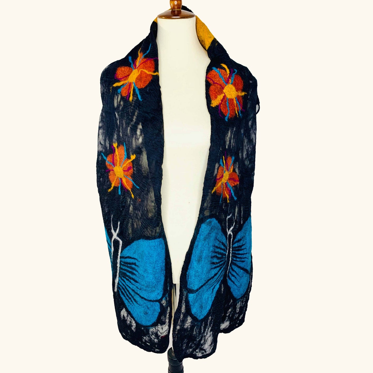 Monarch Butterfly Scarf