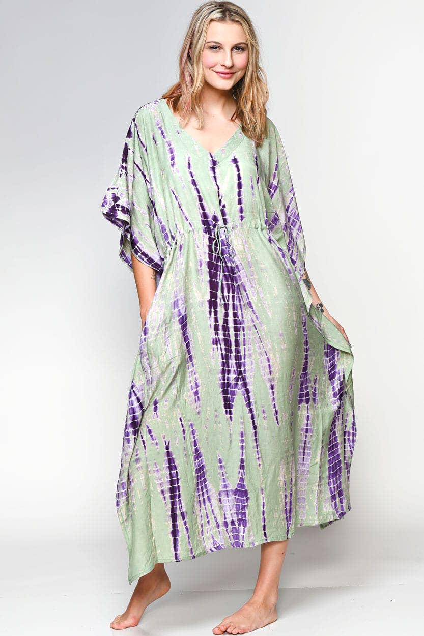 Shibori Caftans
