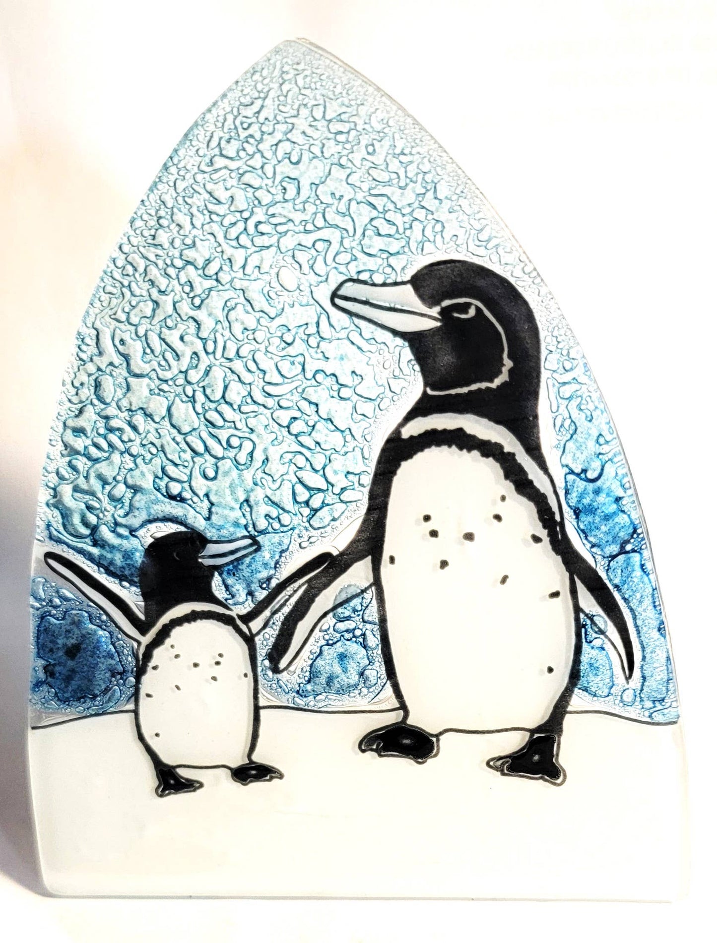 African Penguin - Recycled Glass Nightlight