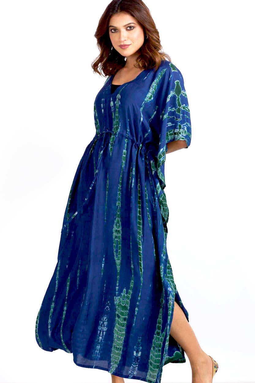 Shibori Caftans