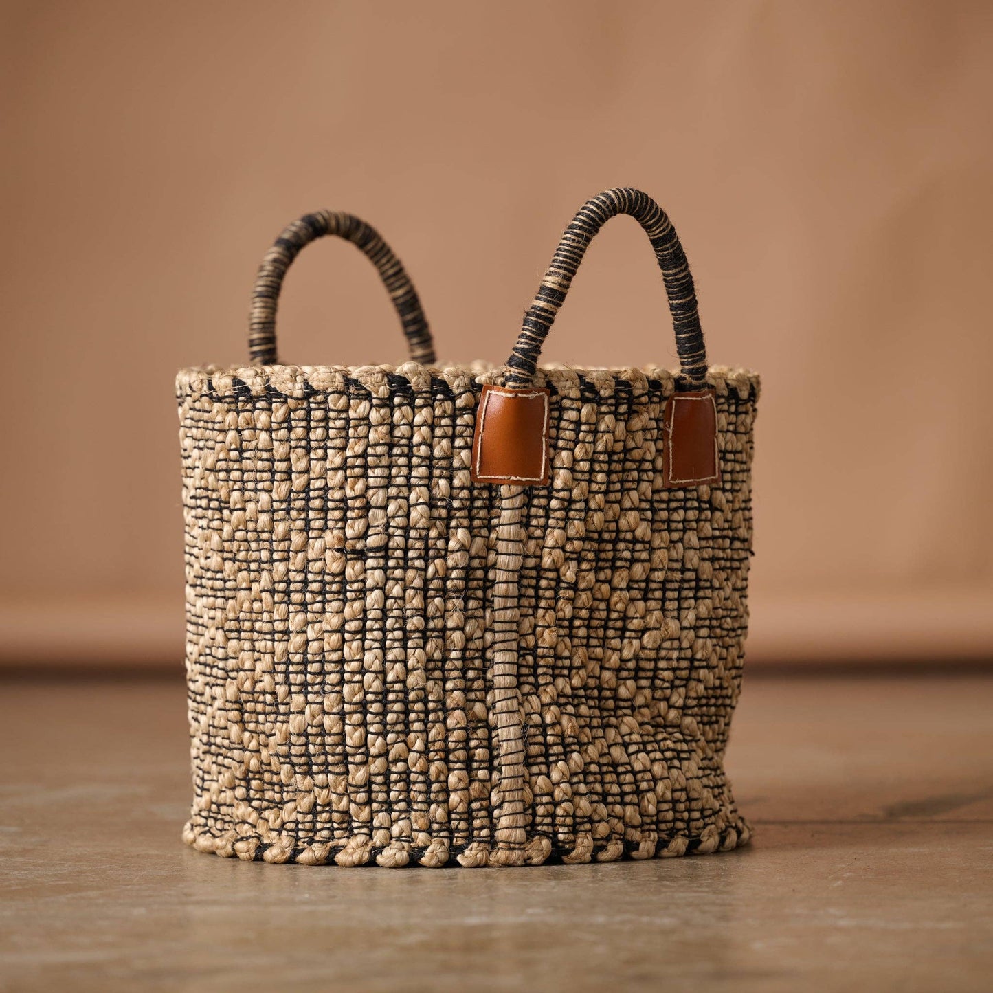 Bahana Handled Jute Basket 14"