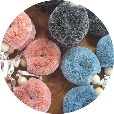 Shower Puff Body Brush