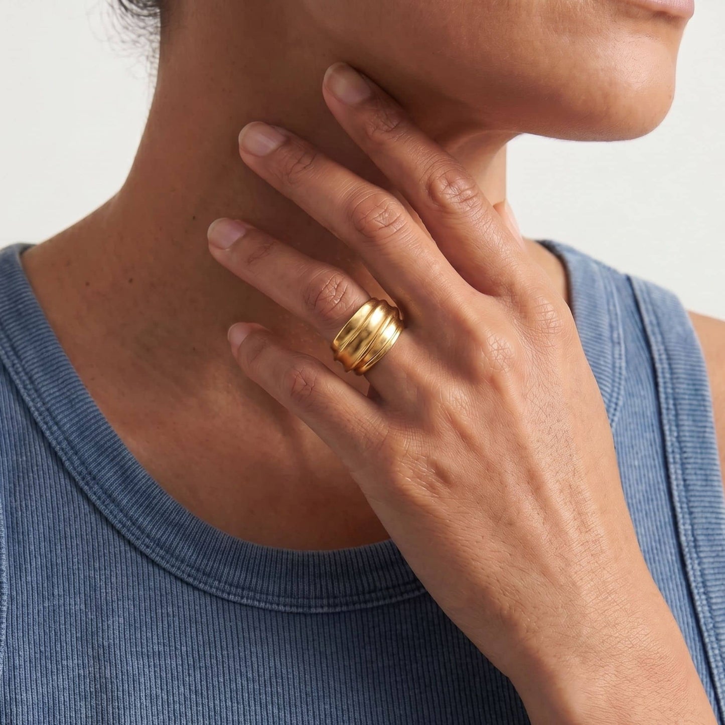 Layered Dome Ring | Tena