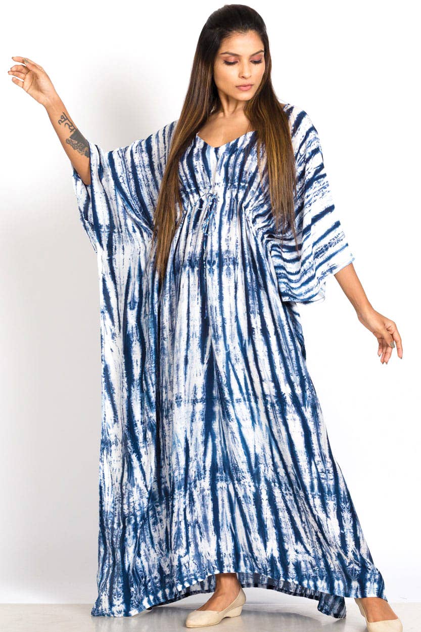 Shibori Caftans