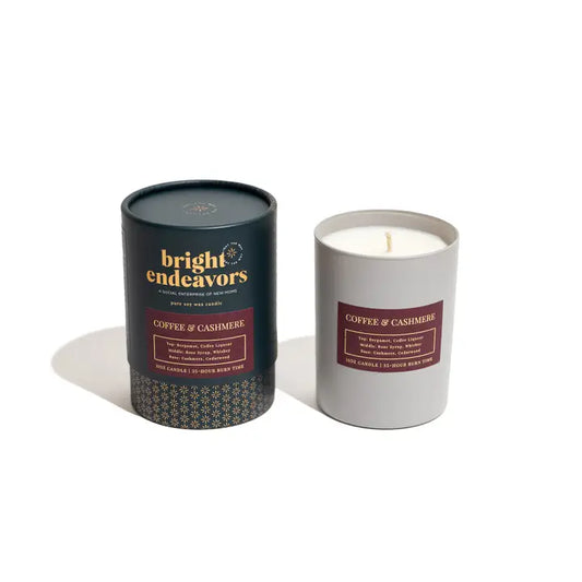 11oz Soy Candle - Coffee & Cashmere