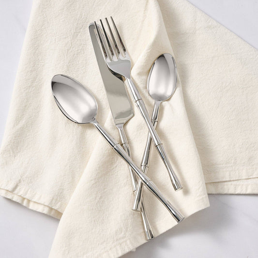 Khao Stainless Cutlery Set - Bamboo Handle