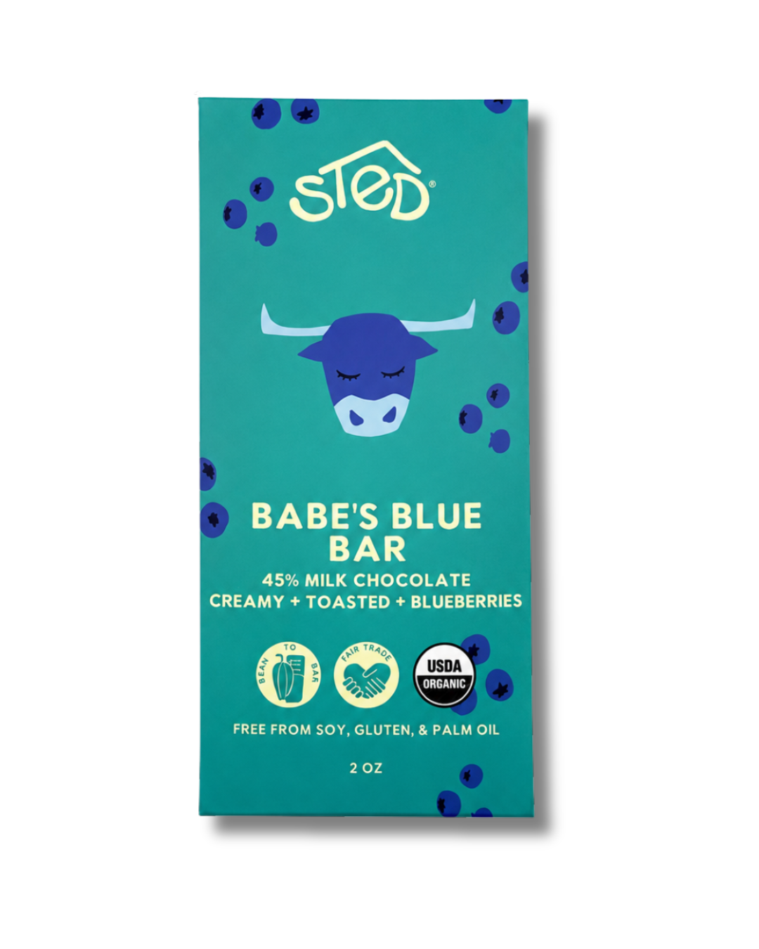Babe's Blue Milk Chocolate Bar