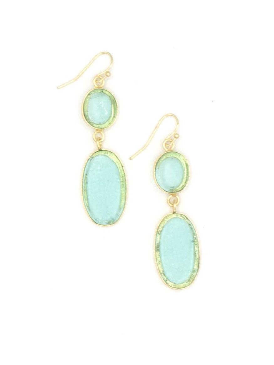 Vintage Window Pane Earrings