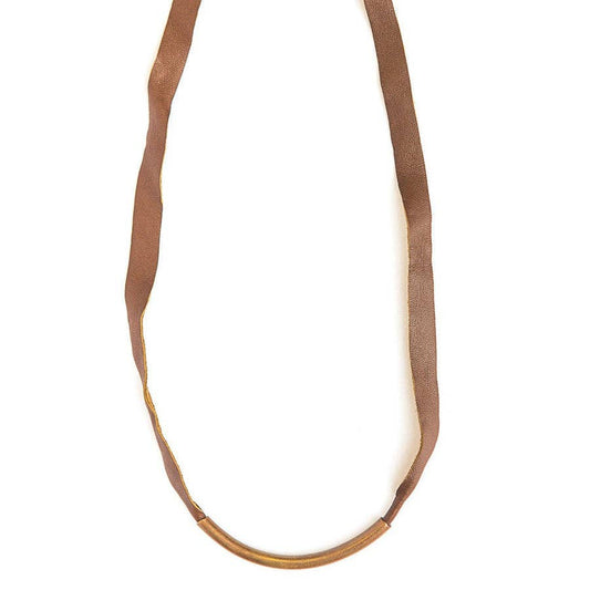 Tube Artillery Necklace - Copper