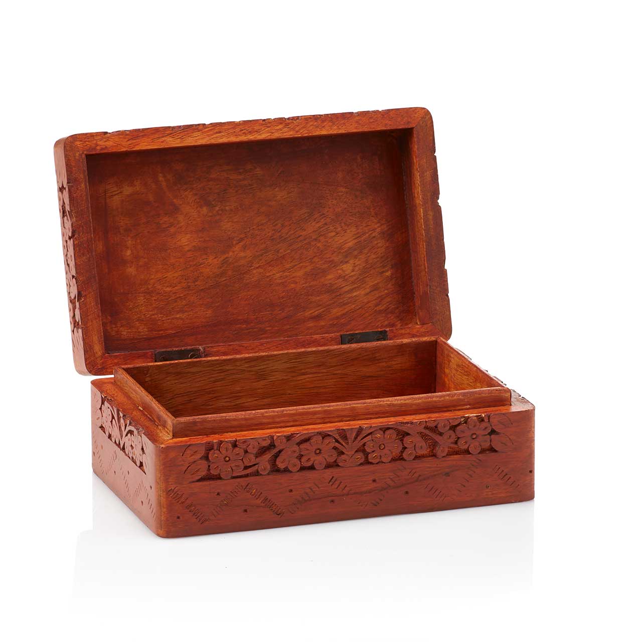 Large Floral Trinket Box