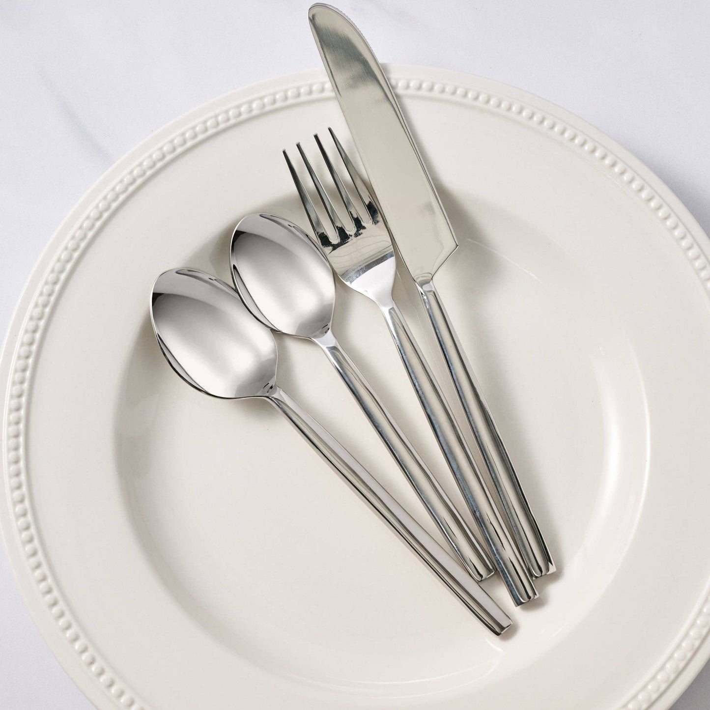Khao Stainless Cutlery Set - Smooth Handle