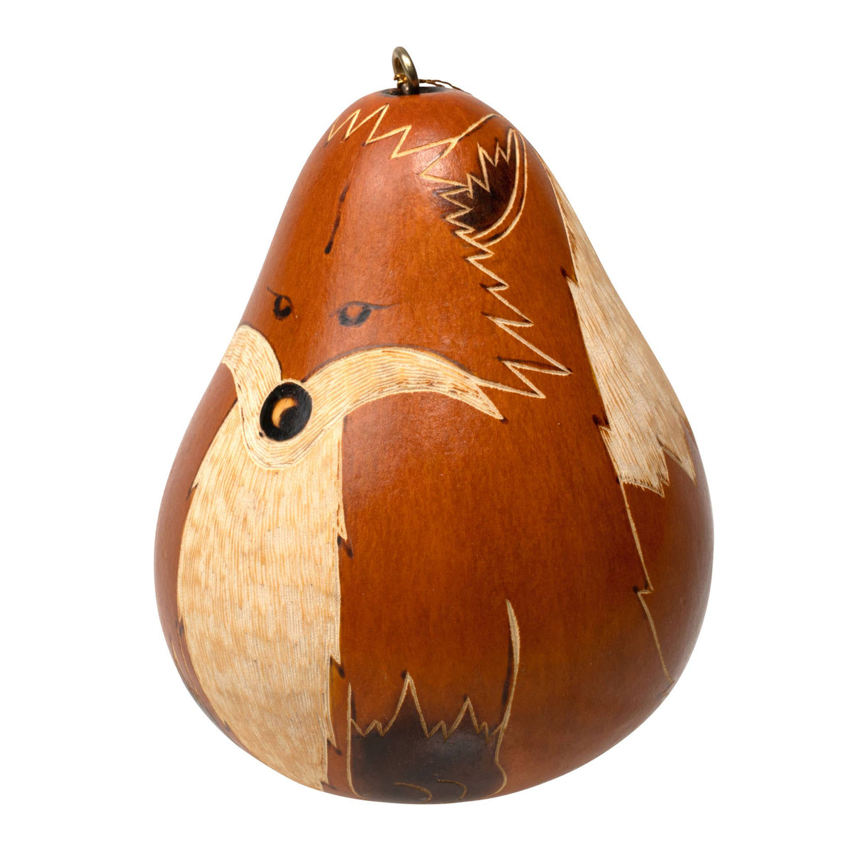 Fox Gourd Ornament