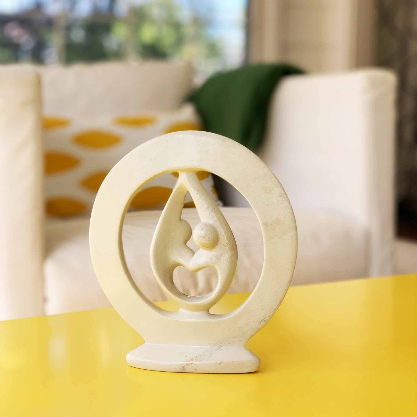 Lover's Embrace Natural Stone Sculpture