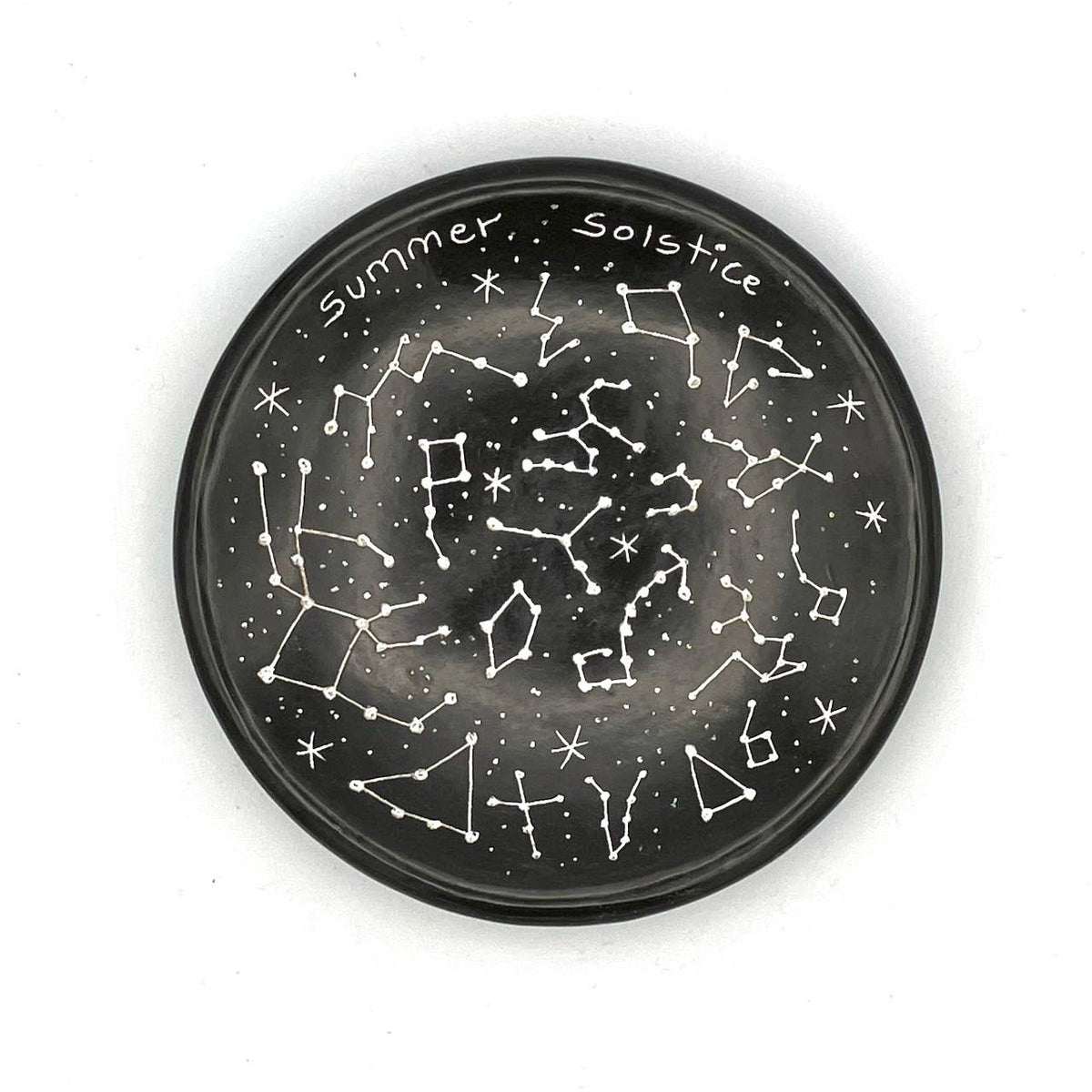 Summer Solstice Constellations Ceramic Dish