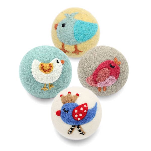 Birds: Eco Wool Dryer Balls