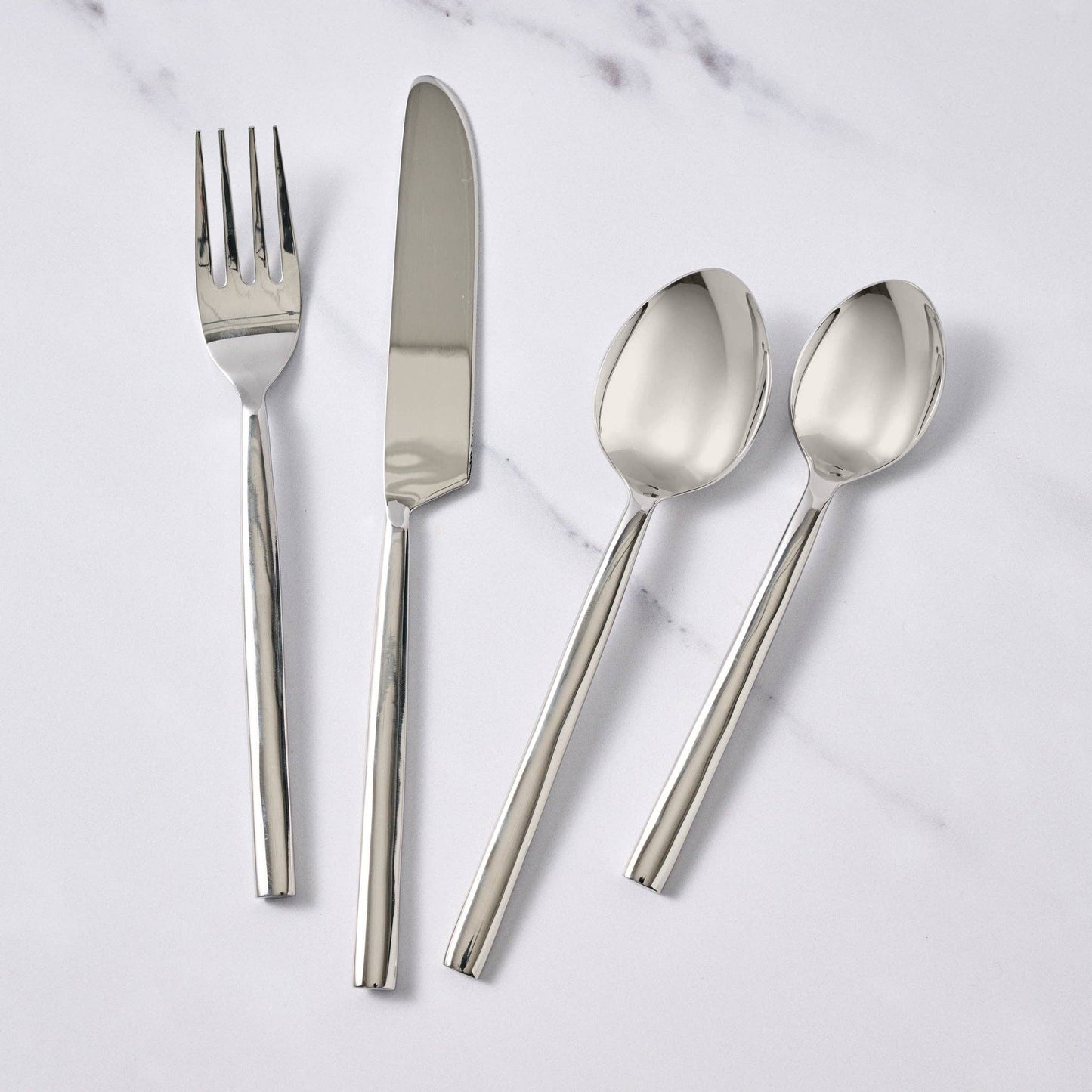 Khao Stainless Cutlery Set - Smooth Handle