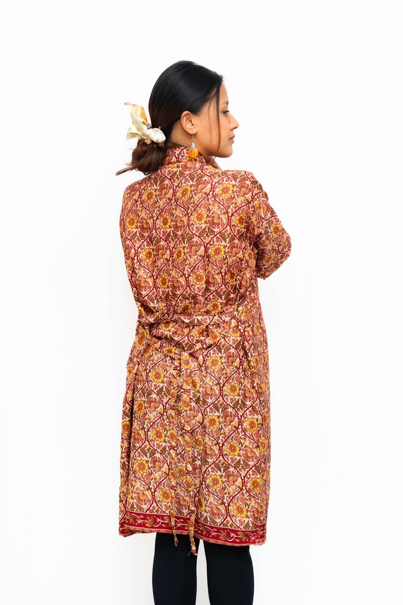 Long Sleeves Upcycled Kimono