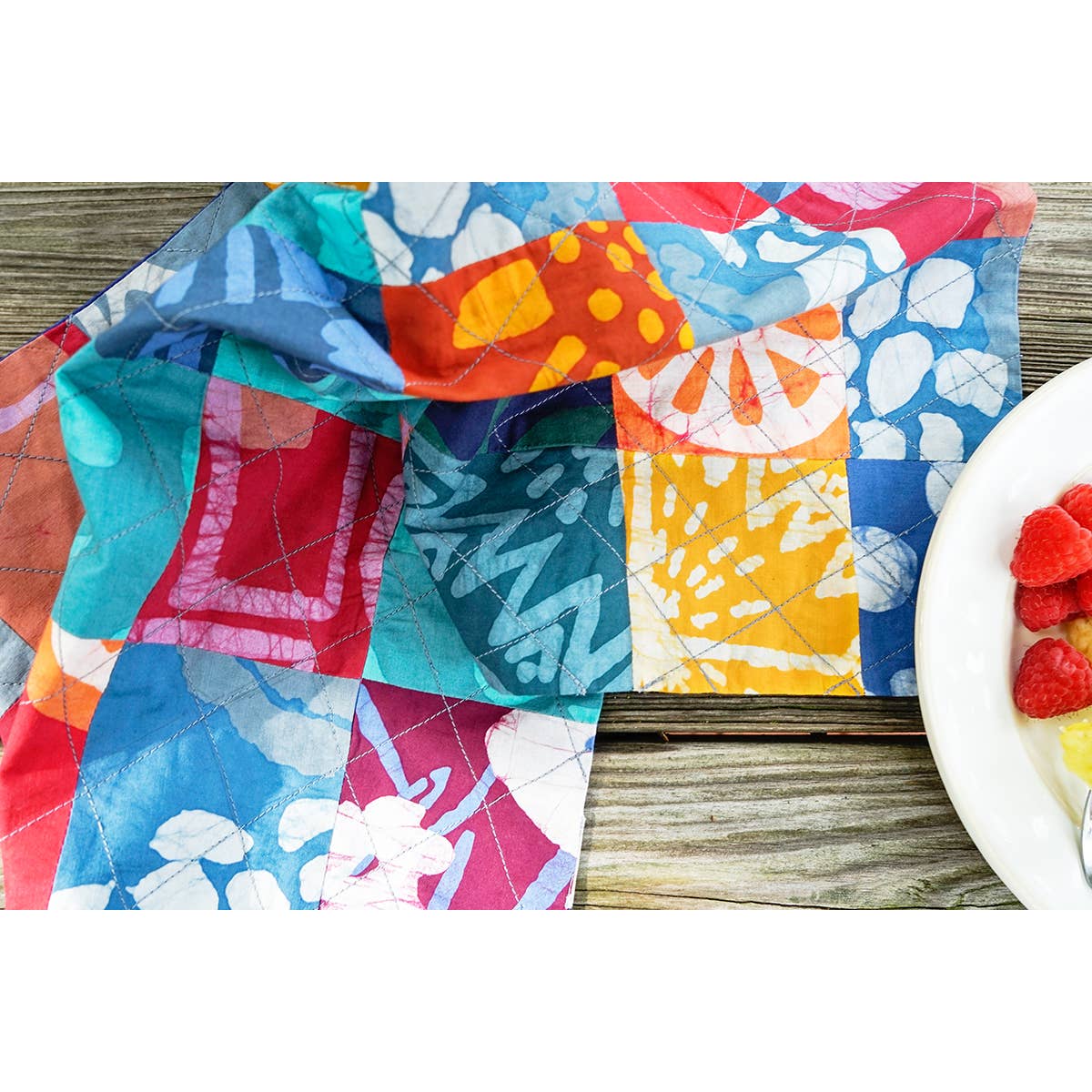 Tea Towels: Patchwork - Assorted-Organic