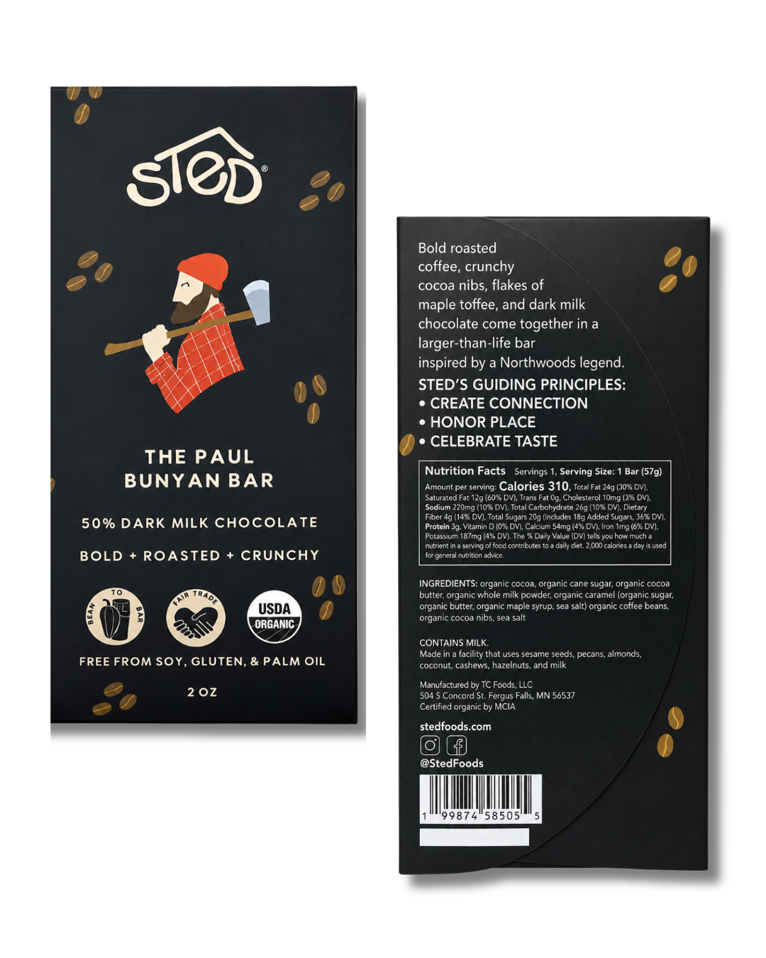 The Paul Bunyan Chocolate Bar