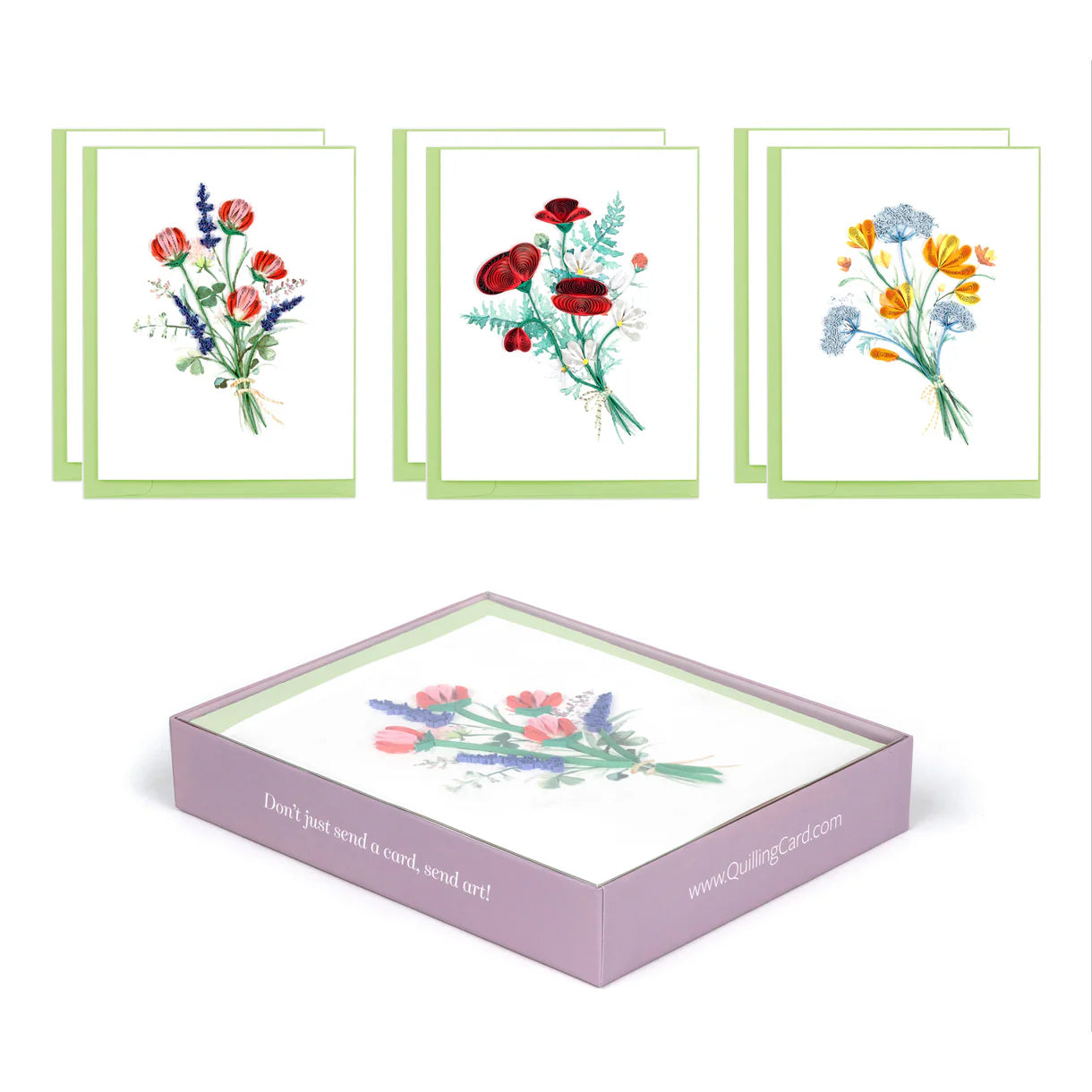 Wildflowers Note Card Set of 6